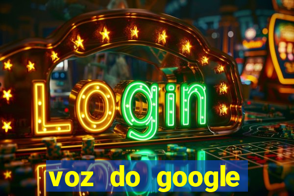 voz do google tradutor homem